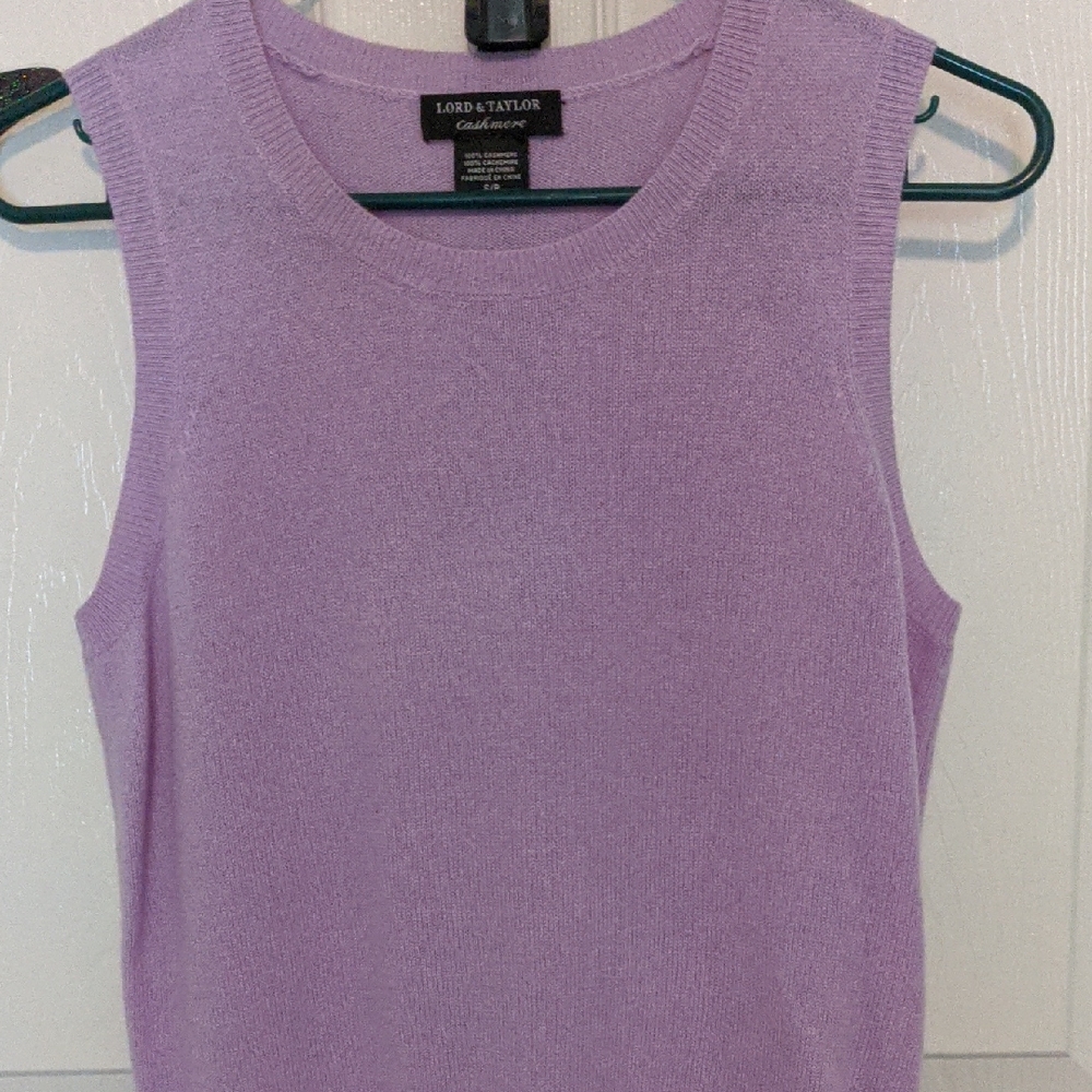 Lord & Taylor Lilac Tank Top